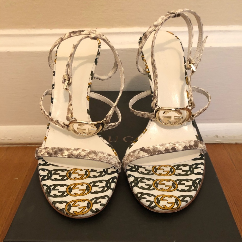 GUCCI Strappy Heels size 6.5
